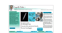 Desktop Screenshot of capellinido.it